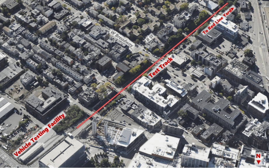 Test Track and Vehicle Testing Facility to Be Used for New MBTA Red Line Cars