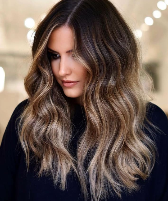 Dimensional Brunette Foilayage Formula + How-To 