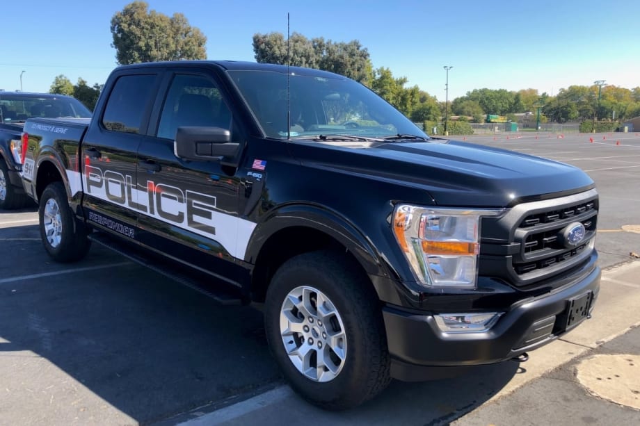 Focus on the 2021 F-150 Police Responder