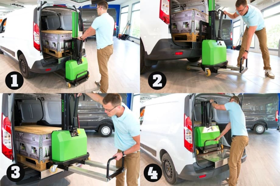 InnoLIFT XXL Straddle Loader Simplifies Deliveries
