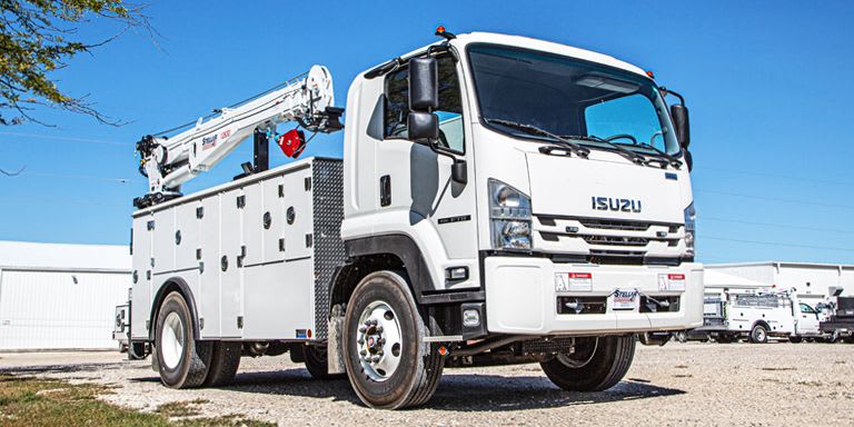 Stellar Launches Low Cab Forward Service Truck