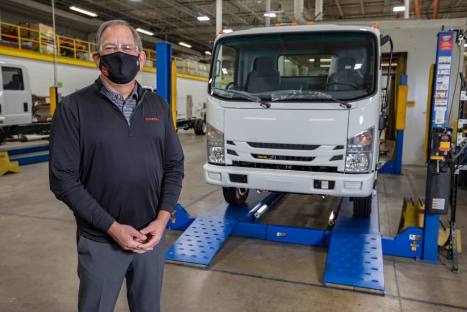 Isuzu Starts Production of Class 5 Gas-Powered Trucks