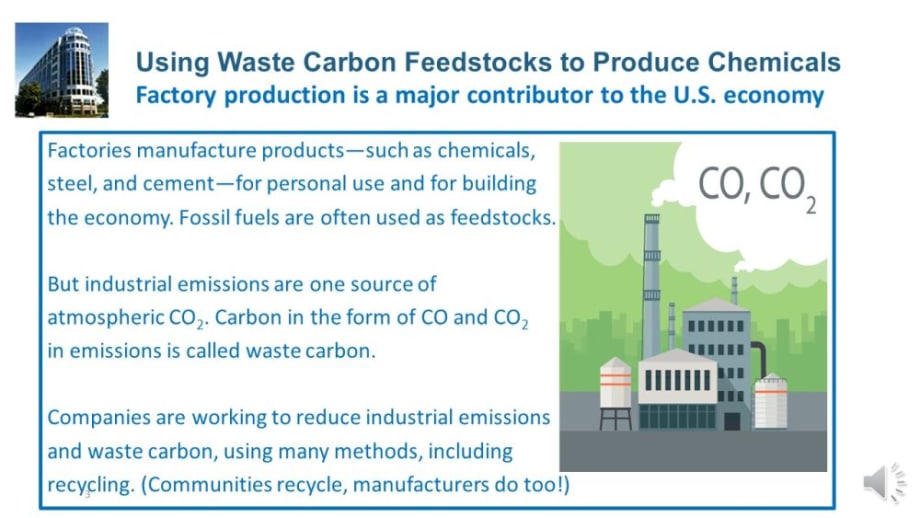 How to Make Chemicals from Waste CO2