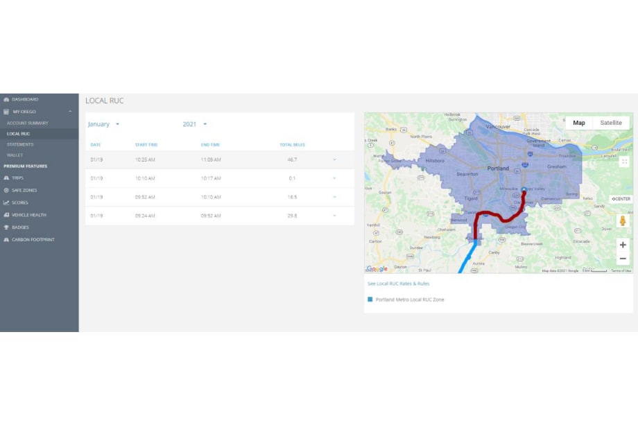 Azuga Advances Per-Mile Charge Research in Oregon Pilot