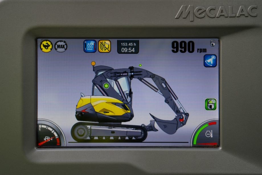 Mecalac Offers Speed Control on Crawler Skid Excavators