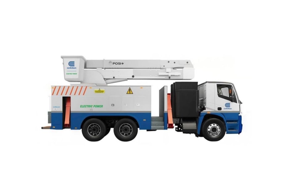 Con Edison, Lion Electric, and Posi-Plus Developing Electric Bucket Truck