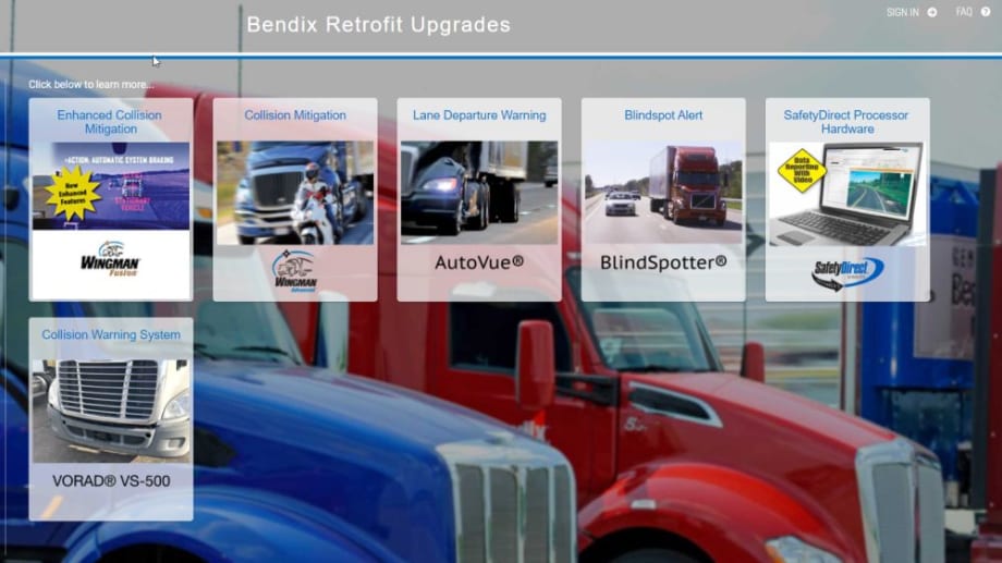 Bendix Wingman Fusion Features Can be Retrofitted