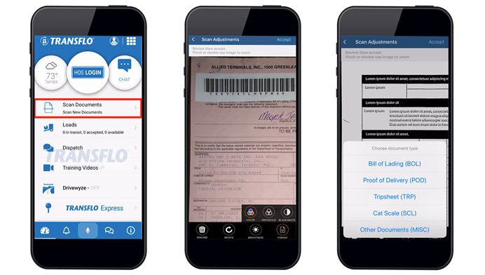 Transflo SaaS Simplifies Document Management