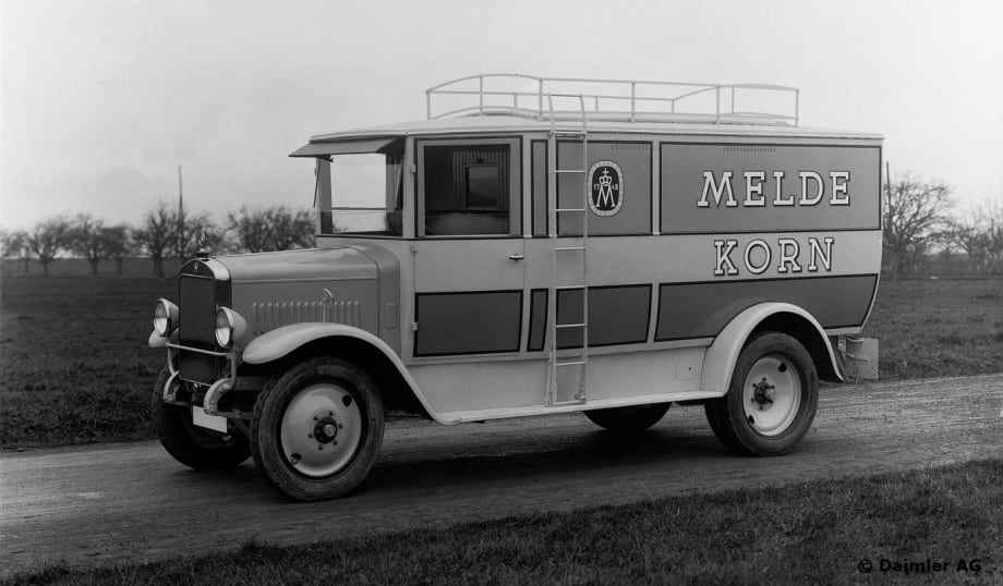 Blast From the Past: 1923 Benz and Daimler Diesel Trucks