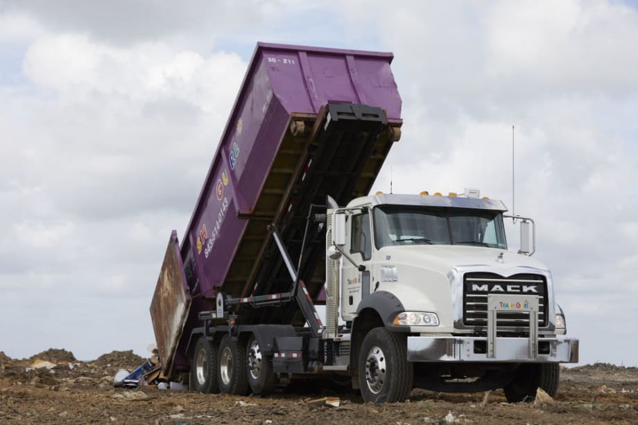 Trash Gurl's Purple Trucks Make a Statement