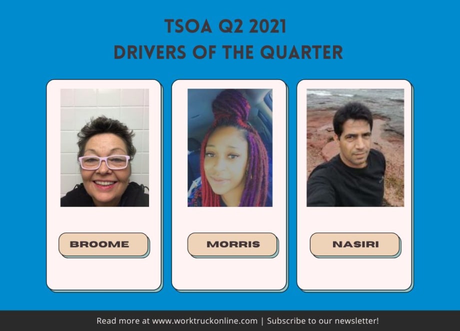 TSOA Selects Drivers of the Quarter
