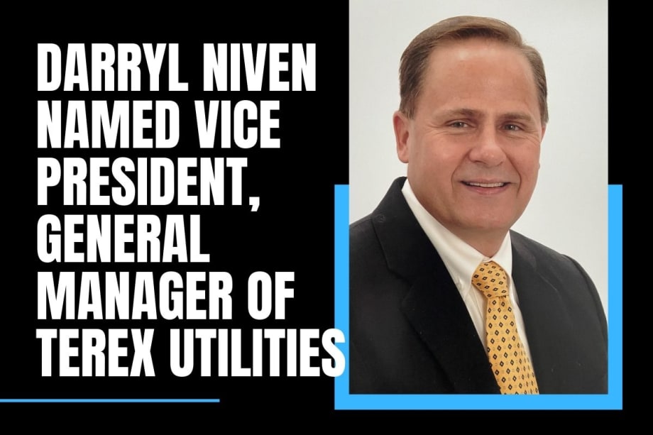 Darryl Niven Named Vice President, General Manager of Terex Utilities