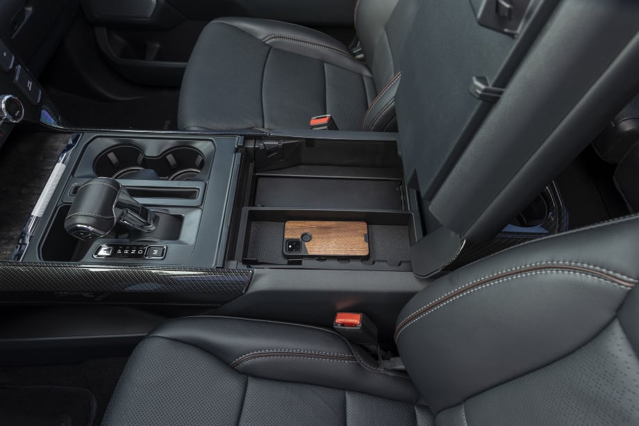 New Center Console Security Safe for 2021 Ford F-150 Pickups