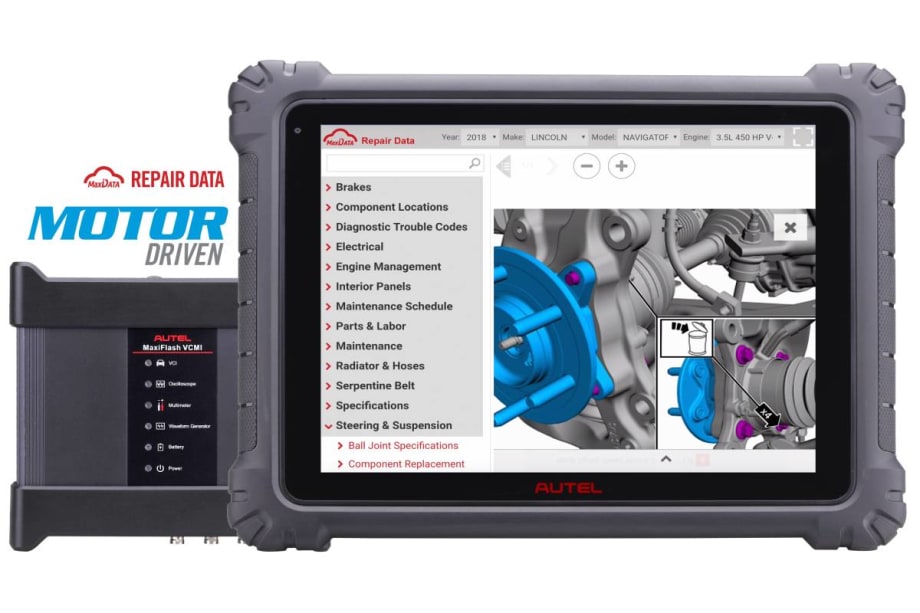 Autel Announces Partnership with Motor Repair Database