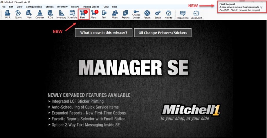 Mitchell 1 Enhances Fleet Integration in Shop Management