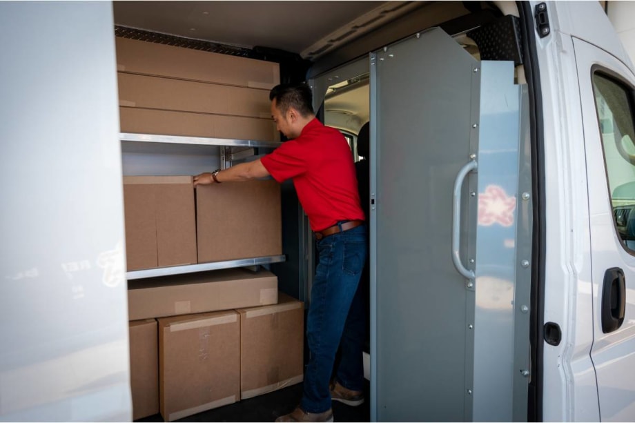 Safe Fleet Releases Delivery Fleet Cantilever Fold-Up Shelving, Modular Sliding Partitions