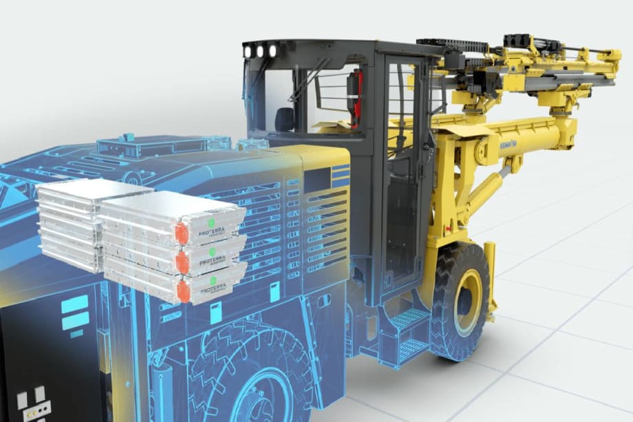 Proterra, Komatsu to Electrify Underground Mining Machines