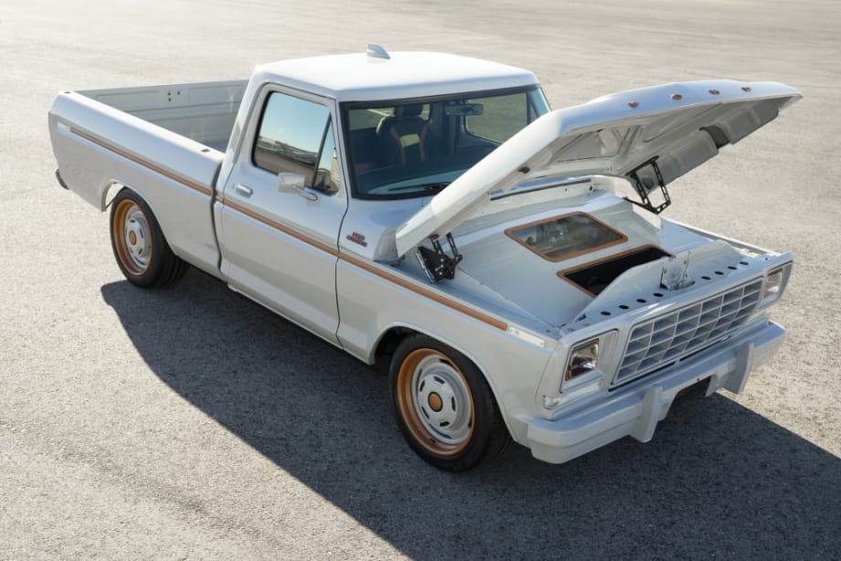 Ford Previews All-Electric F-100 Eluminator Concept Truck