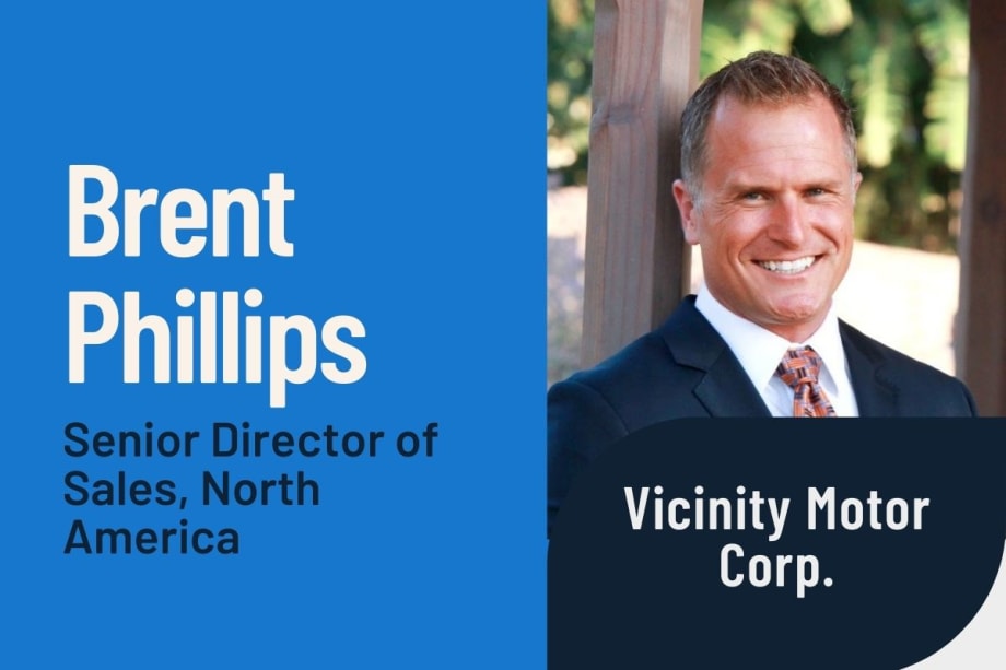 Vicinity Motor Appoints Brent Phillips as Senior Director of Sales