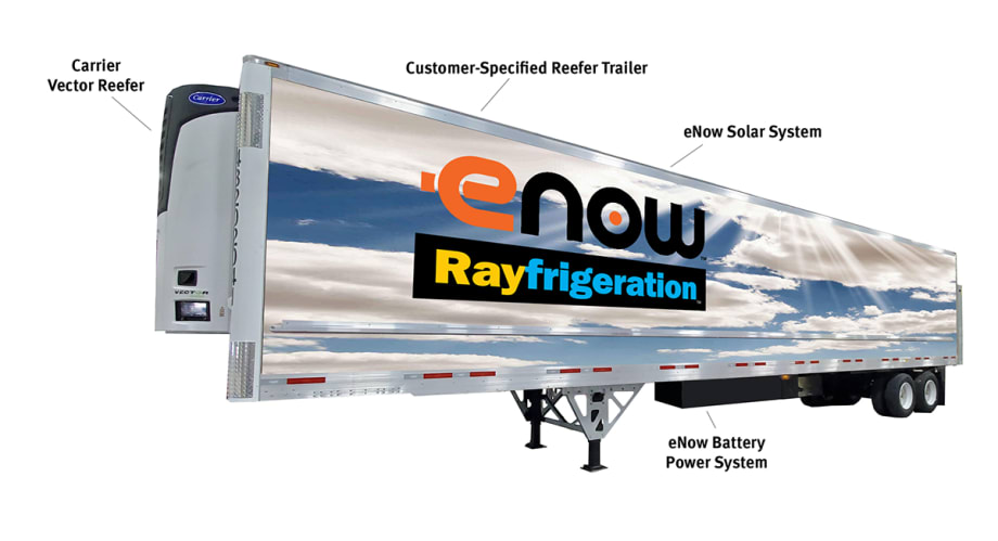 Leonard’s Express to Beta Test eNow eTRU Trailers