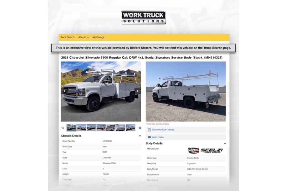 Work Truck Solutions Provides Buyer Exclusivity Through Private Offer Tool