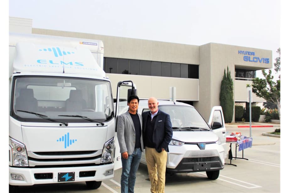 Glovis Chooses ELMS Urban Delivery Van for Industrial Campus