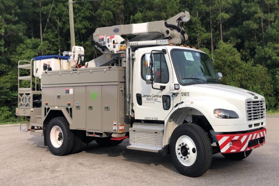 FirstEnergy Adds Cleaner-Powered Hybrid Bucket Trucks