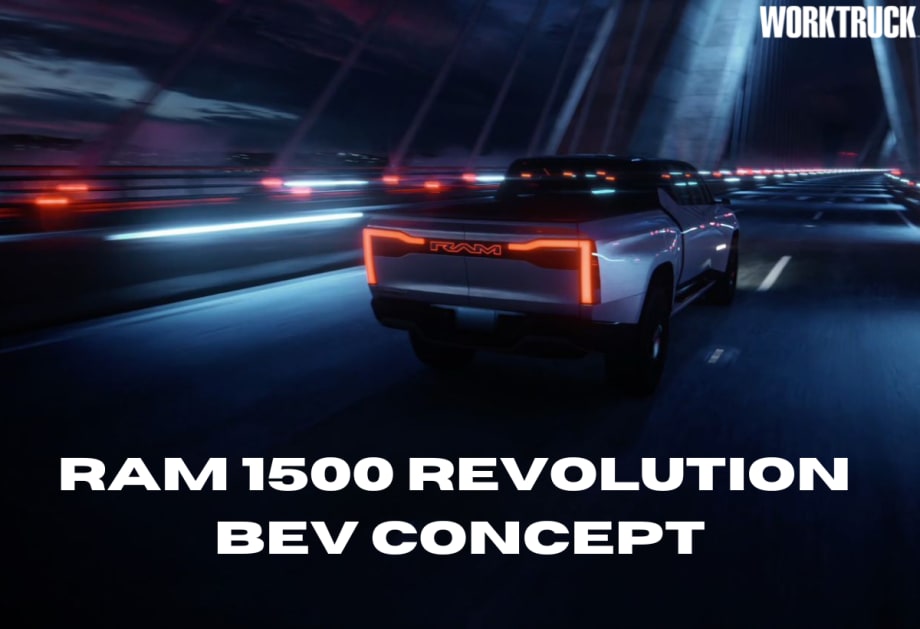 Ram 1500 Revolution BEV Concept Unveiled 
