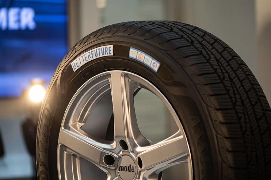 Goodyear Develops 70% Sustainable-Material Tire