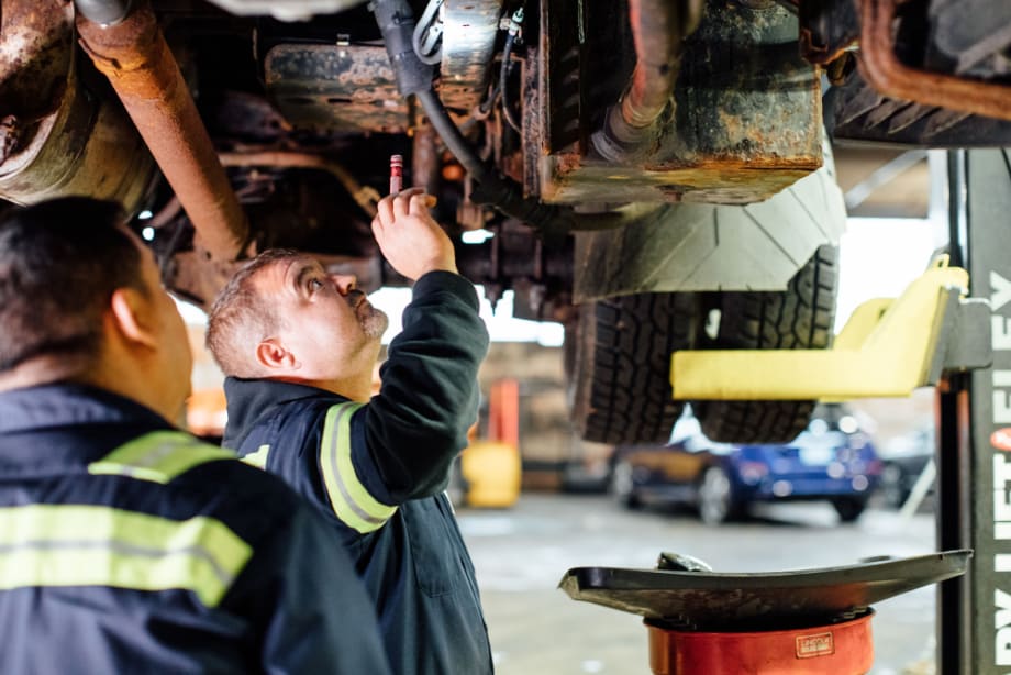 Maintaining Dispersed Truck Fleets
