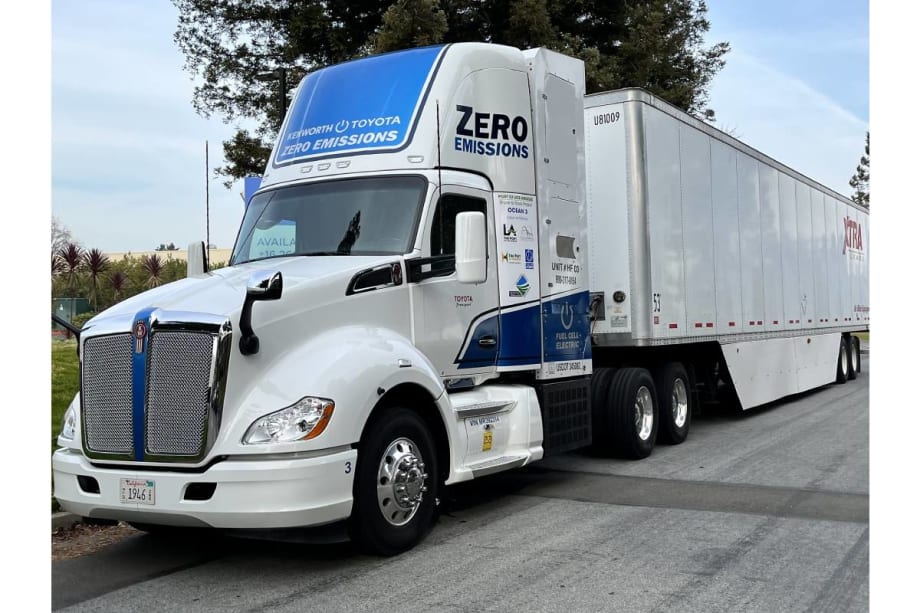 Southern Counties Express Completes Kenworth T680 Fuel Cell EV Demo