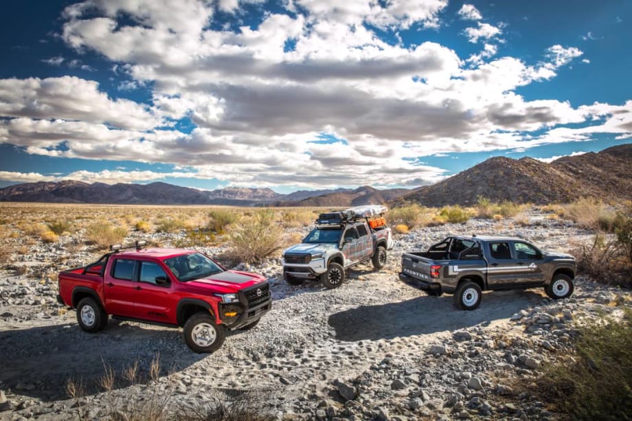 Nissan Debuts Trio of 2022 Frontier Concepts
