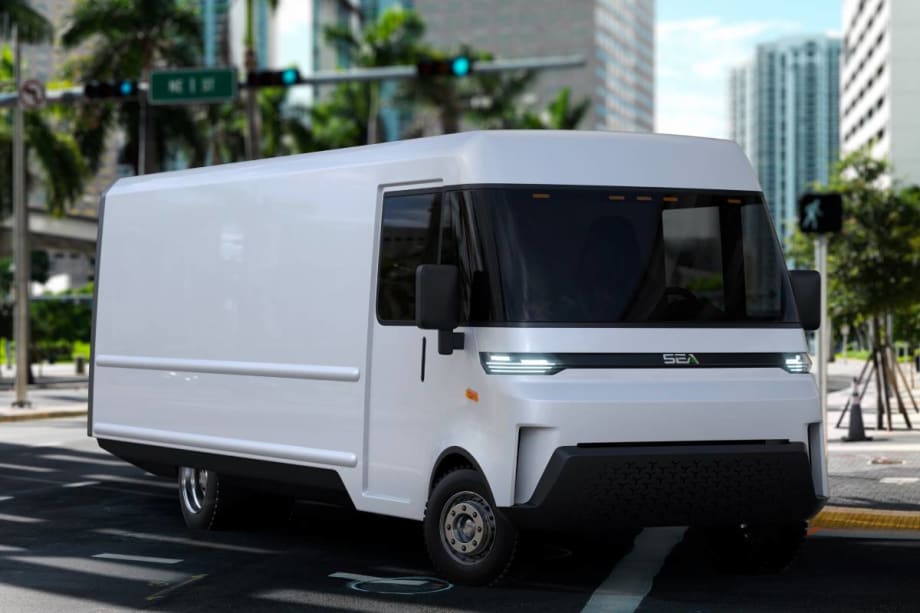 SEA Electric Reveals SV6 EV Step Van