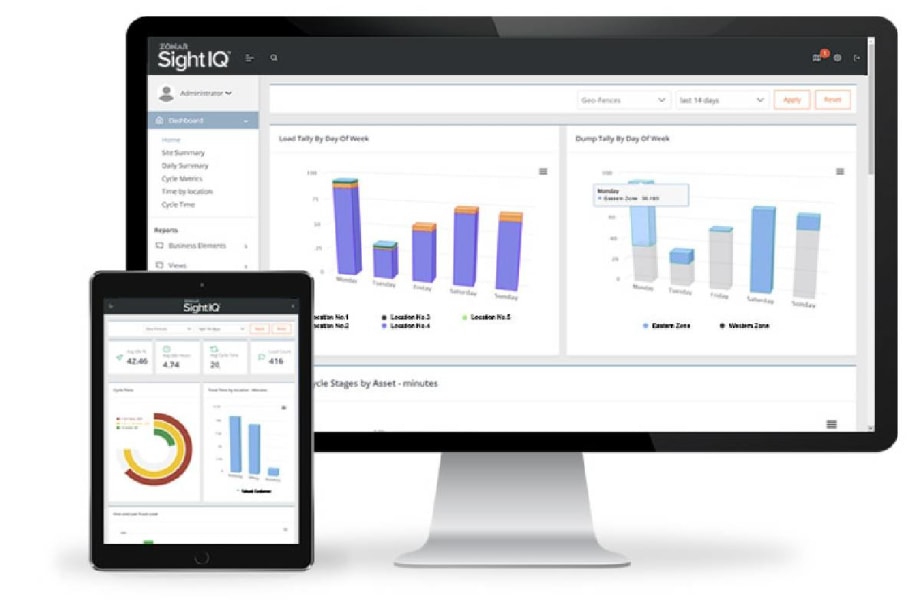 Zonar Announces SightIQ Construction Aggregate Asset Solution