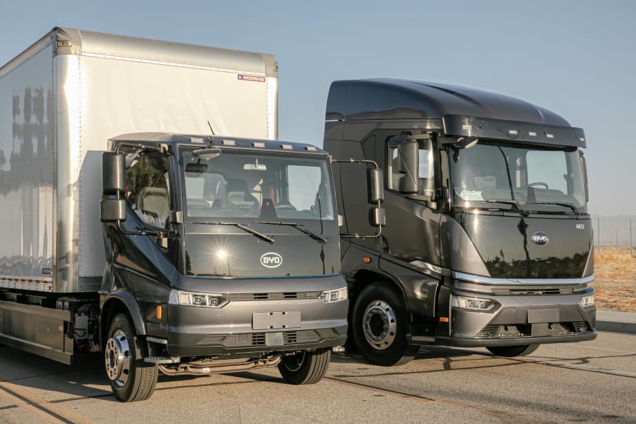 BYD Trucks Eligible for California Incentives