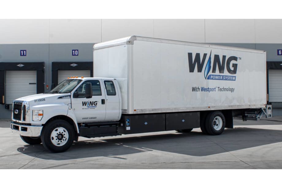 NGV Global Group Develops CNG/RNG F-650 Box Truck