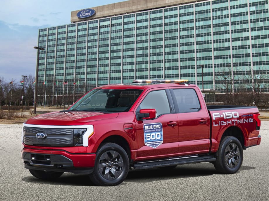 Ford Lightning EV to Pace Nascar Race
