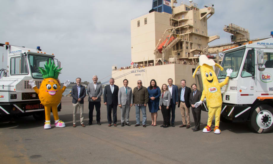 Dole Invests in Electric Cargo Handling Equipment