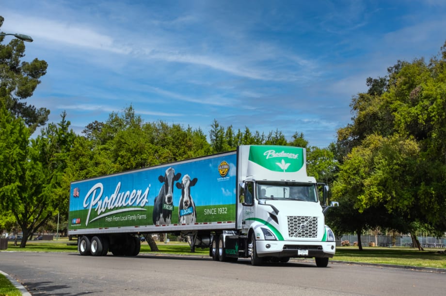 Producers Dairy Deploys First Volvo VNR Electric Trucks