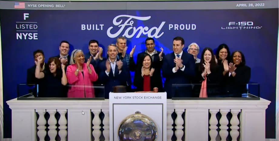 Ford Rings NYSE Opening Bell