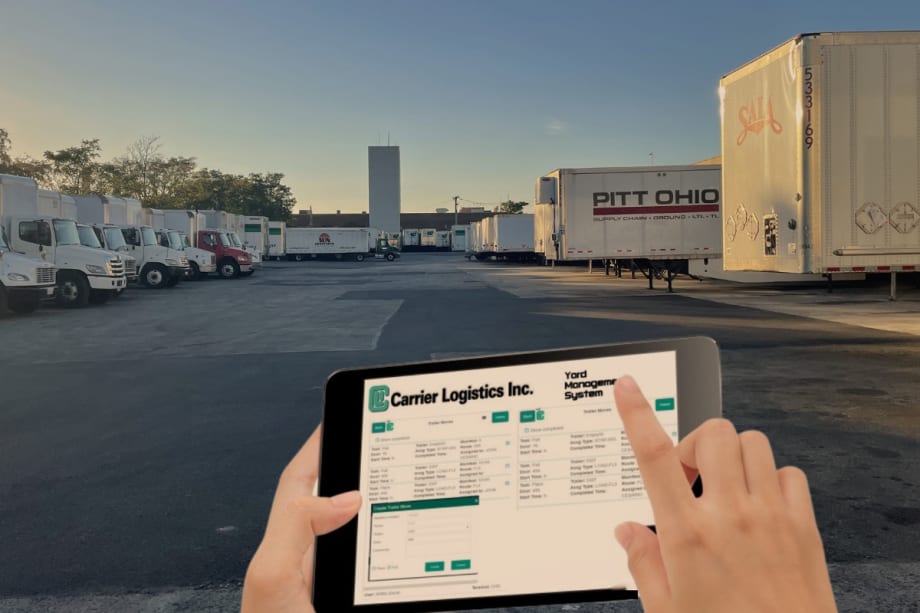 Carrier Logistics Rolls Out Yard Management System