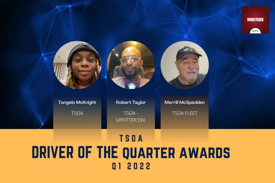 TSOA & TSOA Fleet Name 2022 Driver of the Quarter Awards