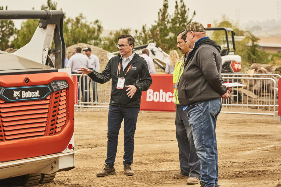 Bobcat Showcases Electric-Powered Construction Equipment in California