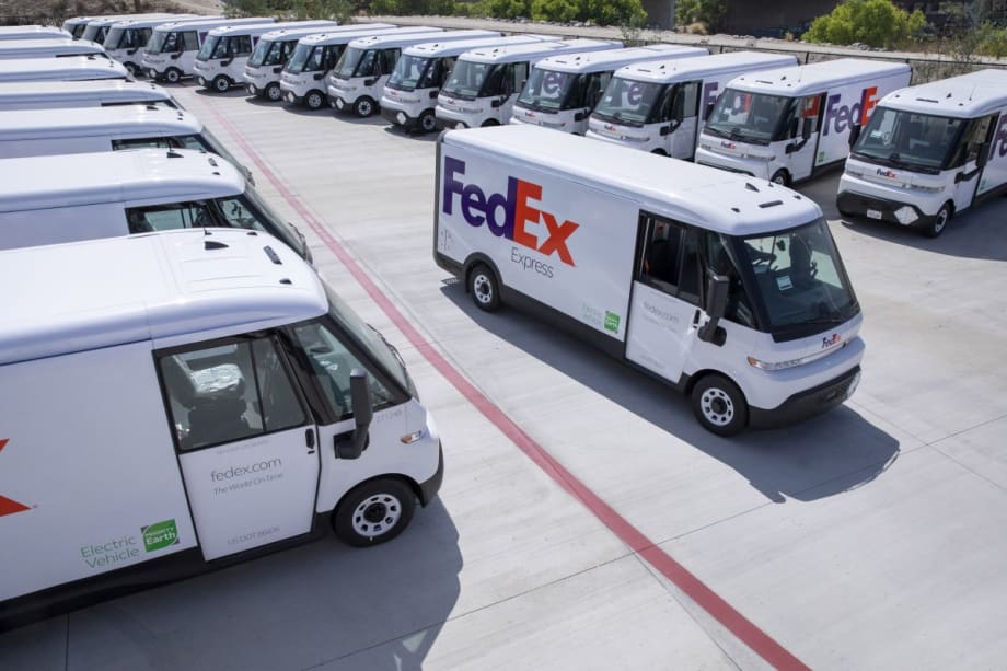 FedEx Receives First BrightDrop Van Delivery