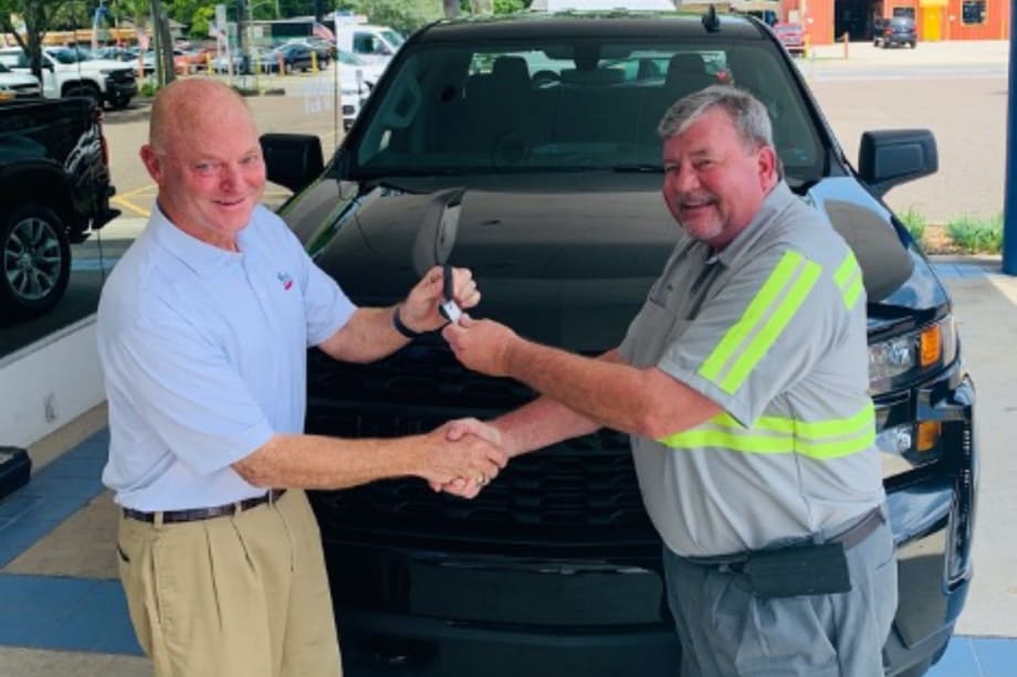 Driver Awarded Chevrolet Silverado LT For Safe Driving
