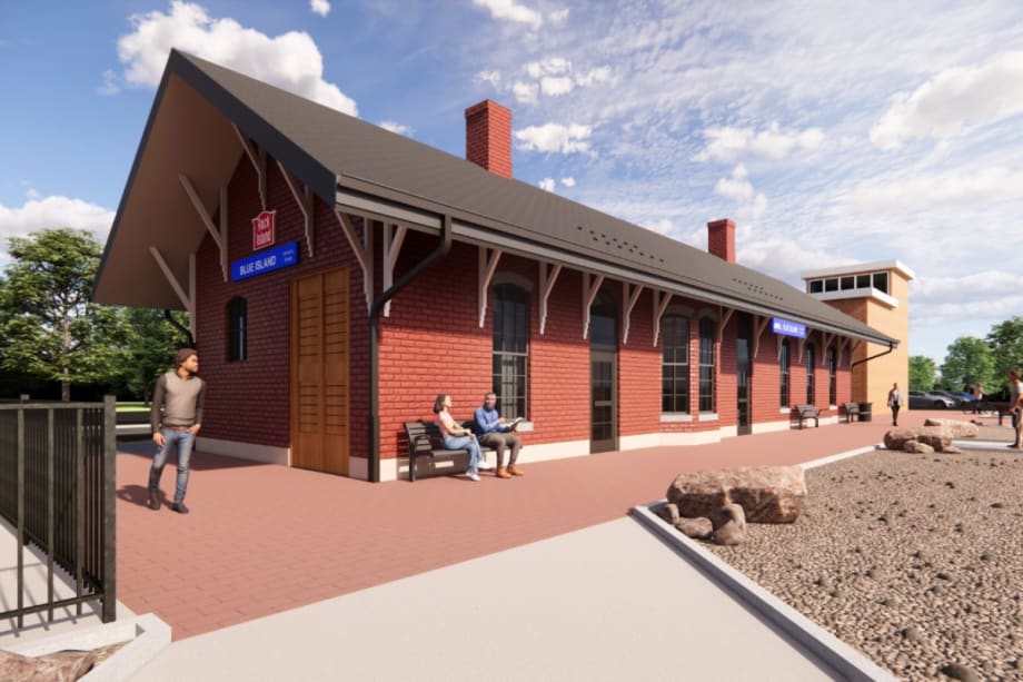 Metra Breaks Ground on Blue Island Vermont Street Station Rehab