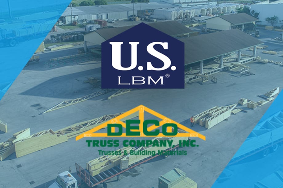 US LBM Acquires Deco Truss