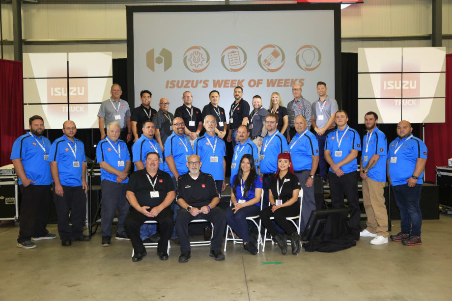 Isuzu Celebrates Winners of 'Week of Weeks' Competition
