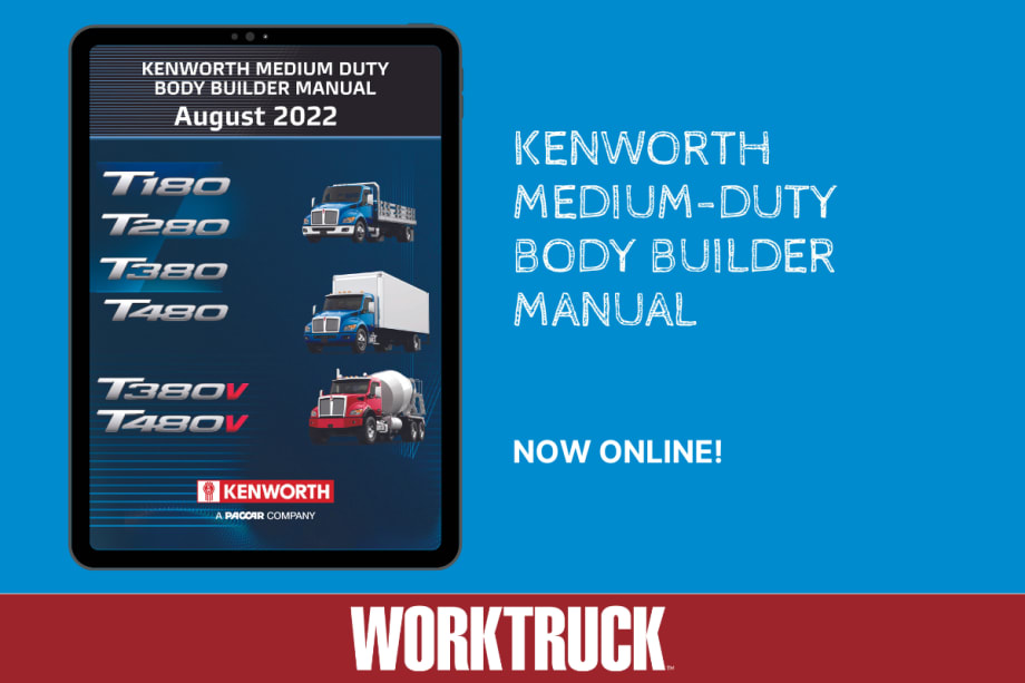 Kenworth's 2022 Medium-Duty Body Builder Manual Now Online