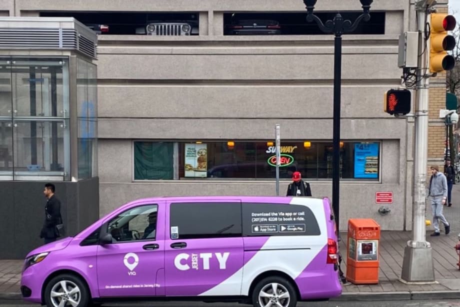 Jersey City's Via Hits 1 Million Rides